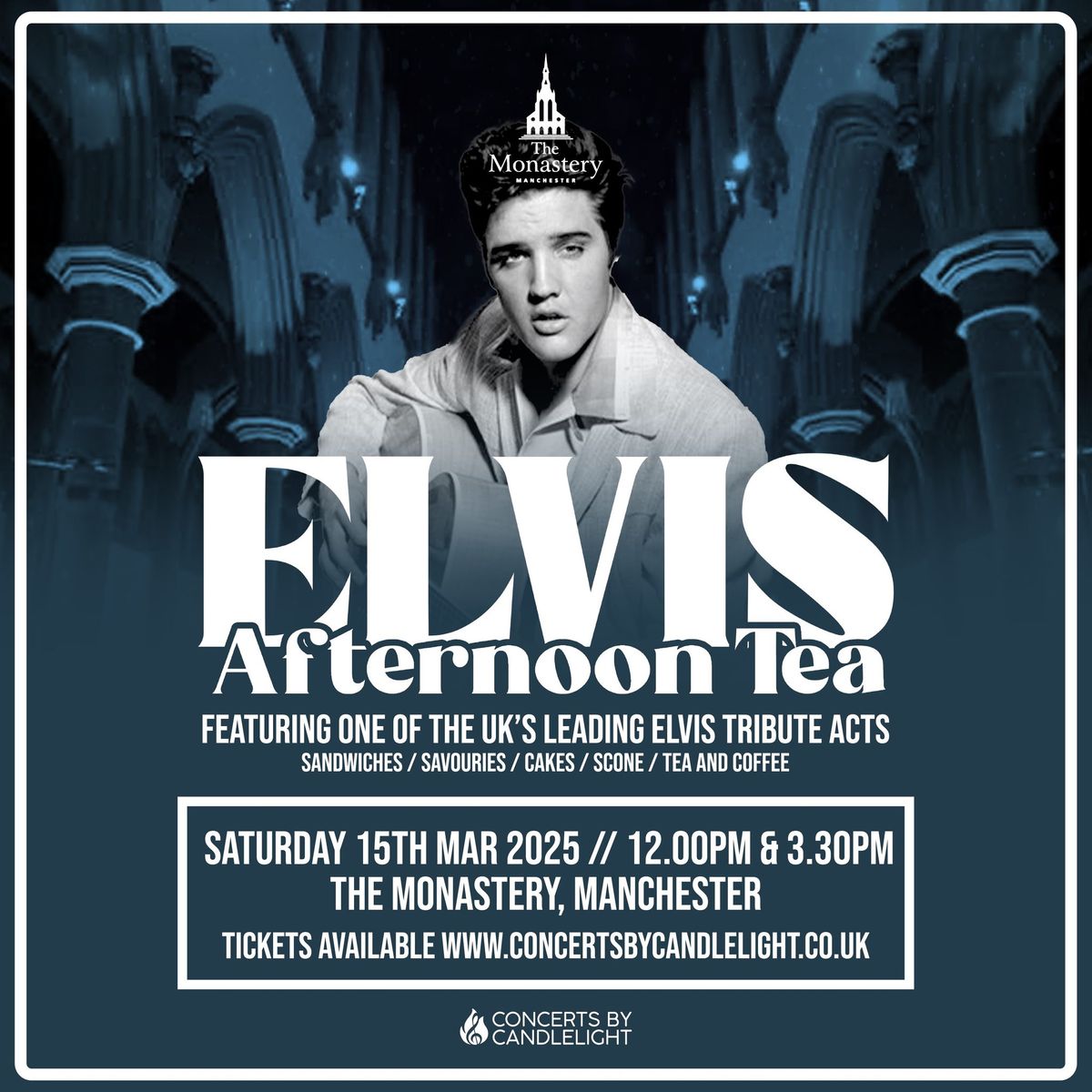 Elvis Afternoon Tea At The Monastery Manchester