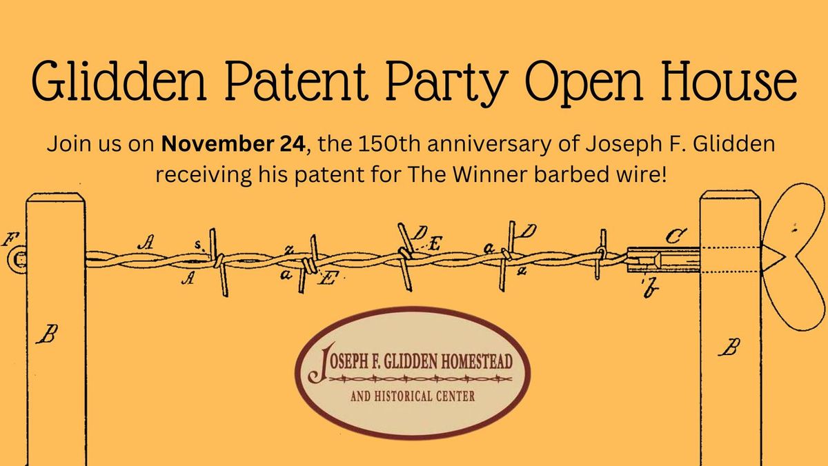 Glidden Patent Party Open House