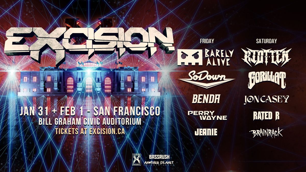 Excision at Bill Graham Civic Auditorium