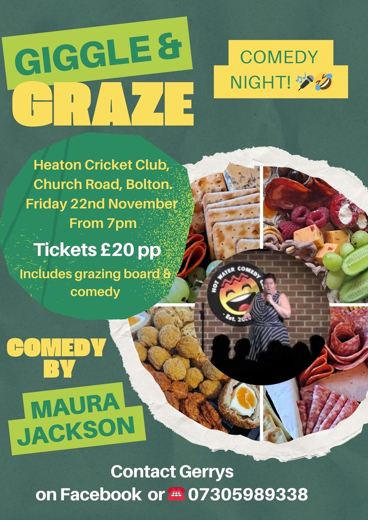 Comedy night with Maura Jackson