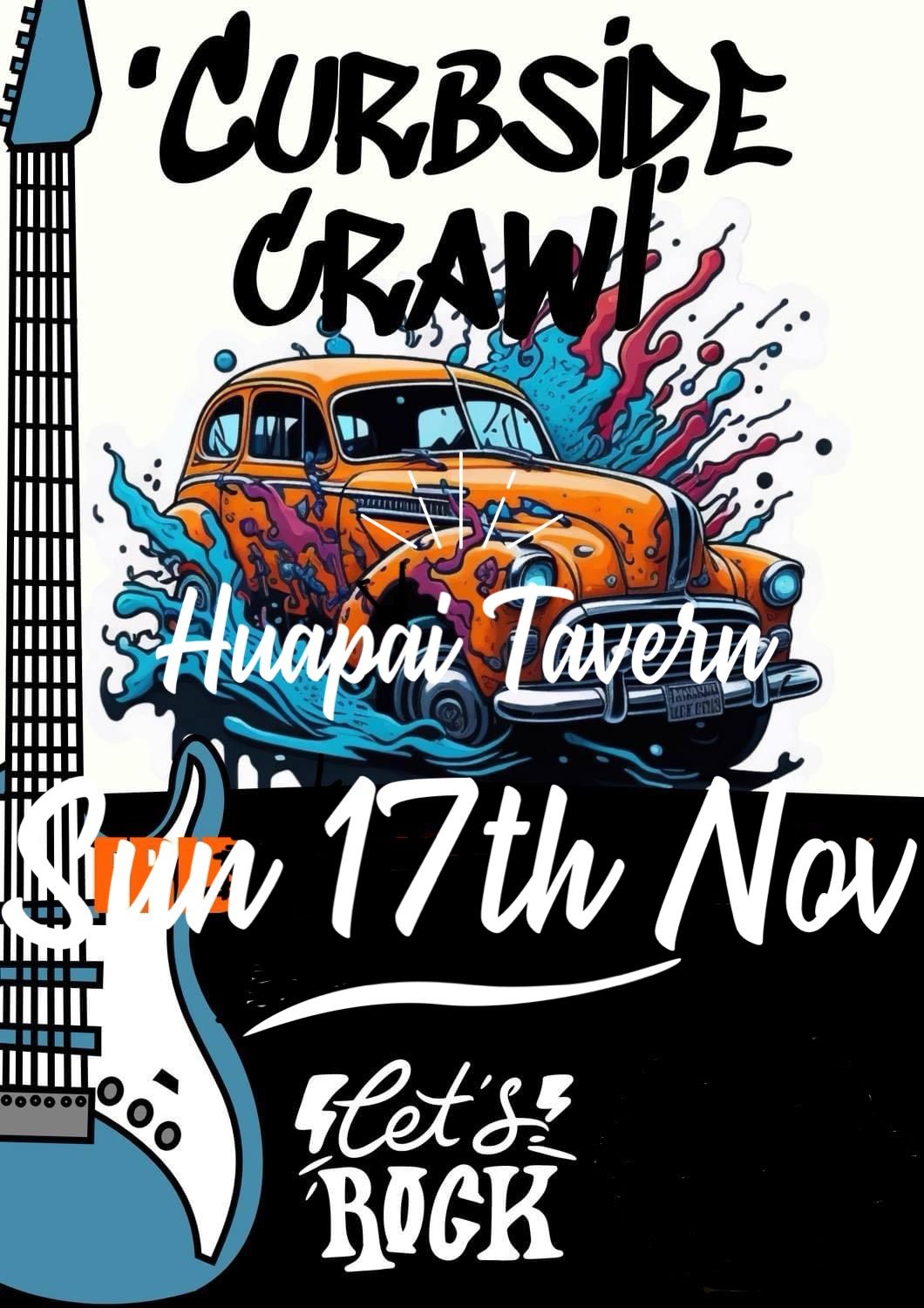 Curbside Crawl live at the Huapai Tavern