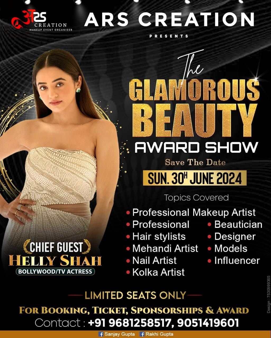 The Glamorous Beauty Award Show kolkata 