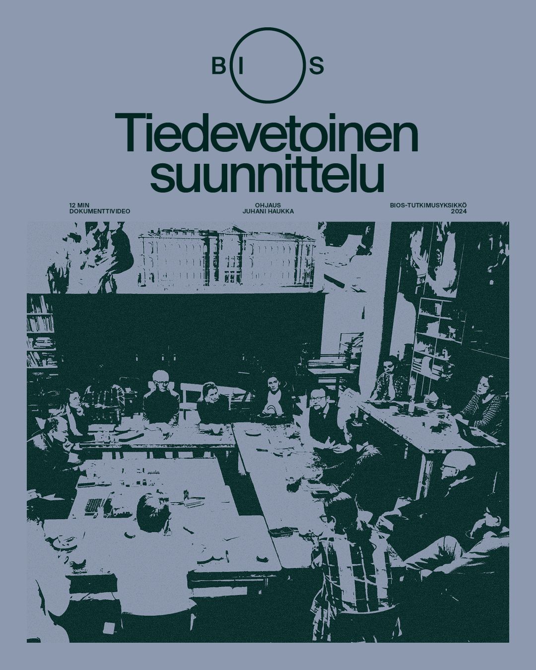 Tiedevetoinen suunnittelu: dokumenttin\u00e4yt\u00f6s & keskustelu