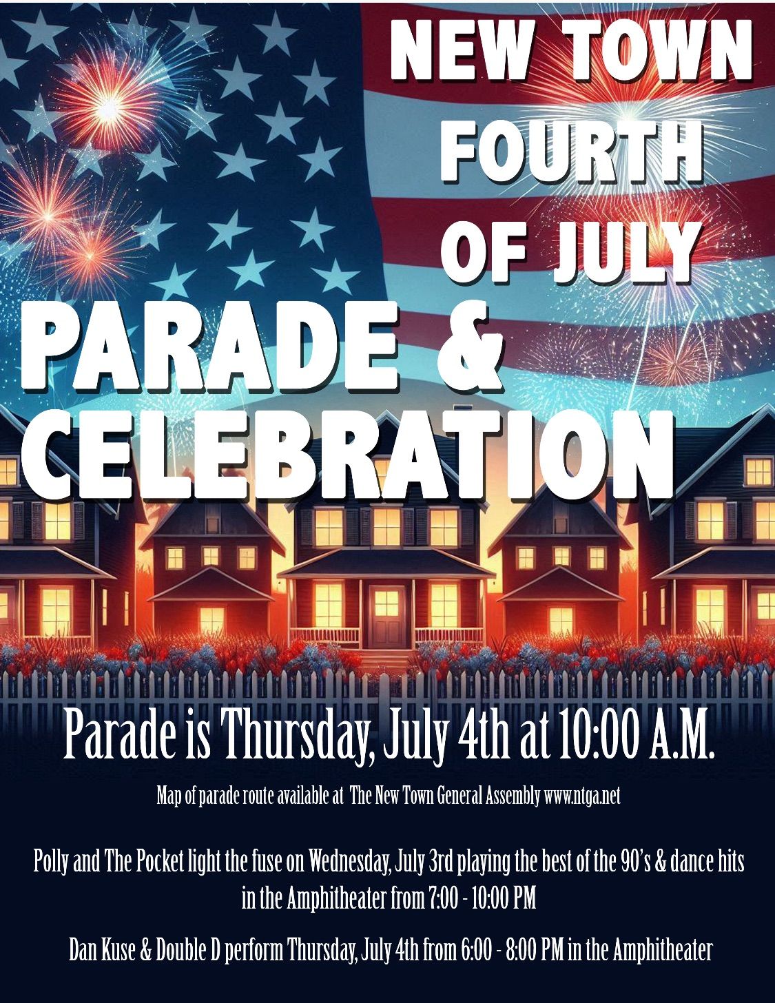 Parade - July 4th in New Town