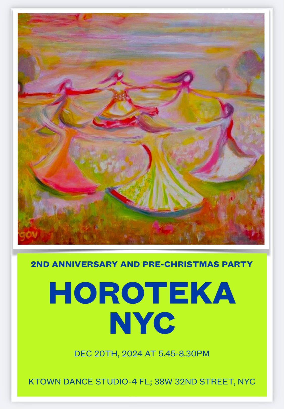 HOROTEKA NYC 2nd Anniversary Party