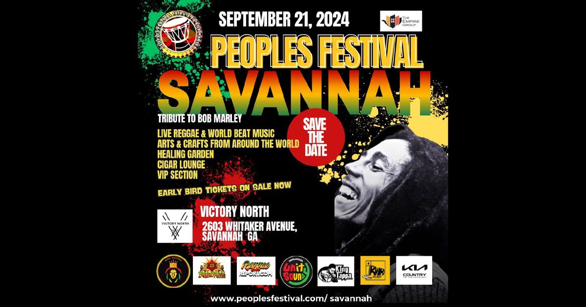 Peoples Festival Savannah - A Tribute to Bob Marley