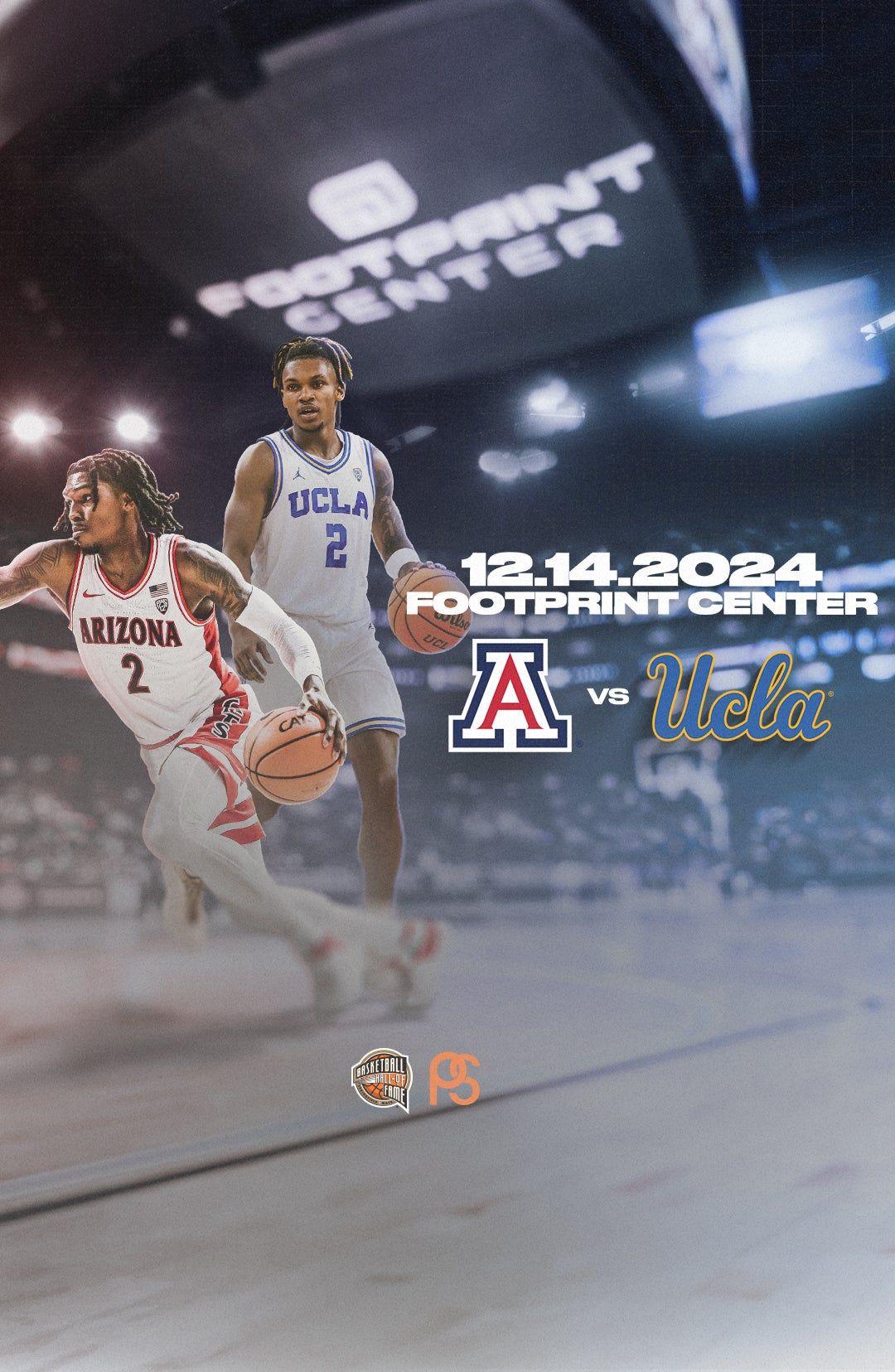 Basketball Hall of Fame College Series - Arizona vs UCLA at Footprint Center