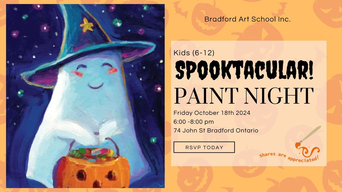 Spooktacular Halloween Paint Night - SOLD OUT