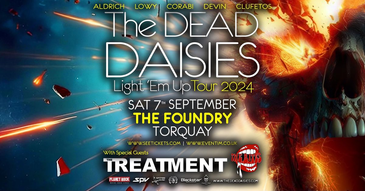 The Dead Daisies + The Treatment + The Bites @ The Foundry, Torquay | 07.09.24