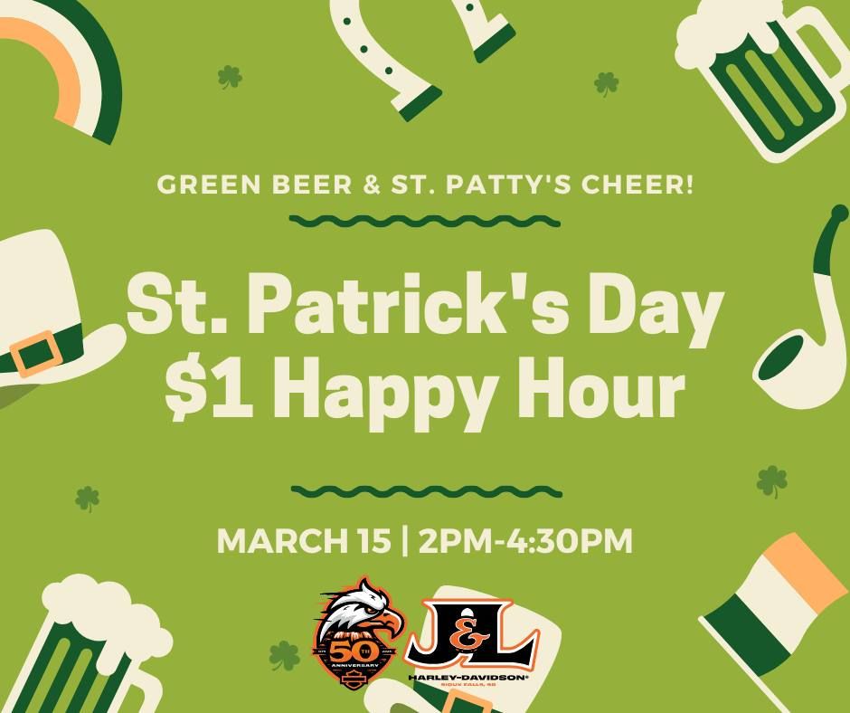 $1 Green Beer Happy Hour