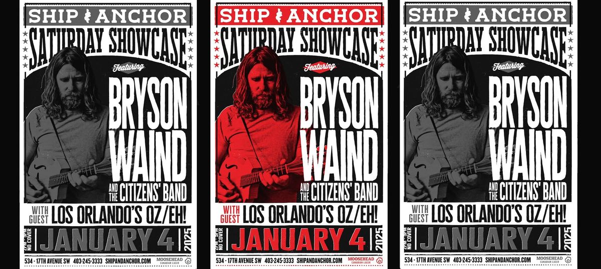 Saturday Showcase: BRYSON WAIND with Los Orlandos Oz\/Eh