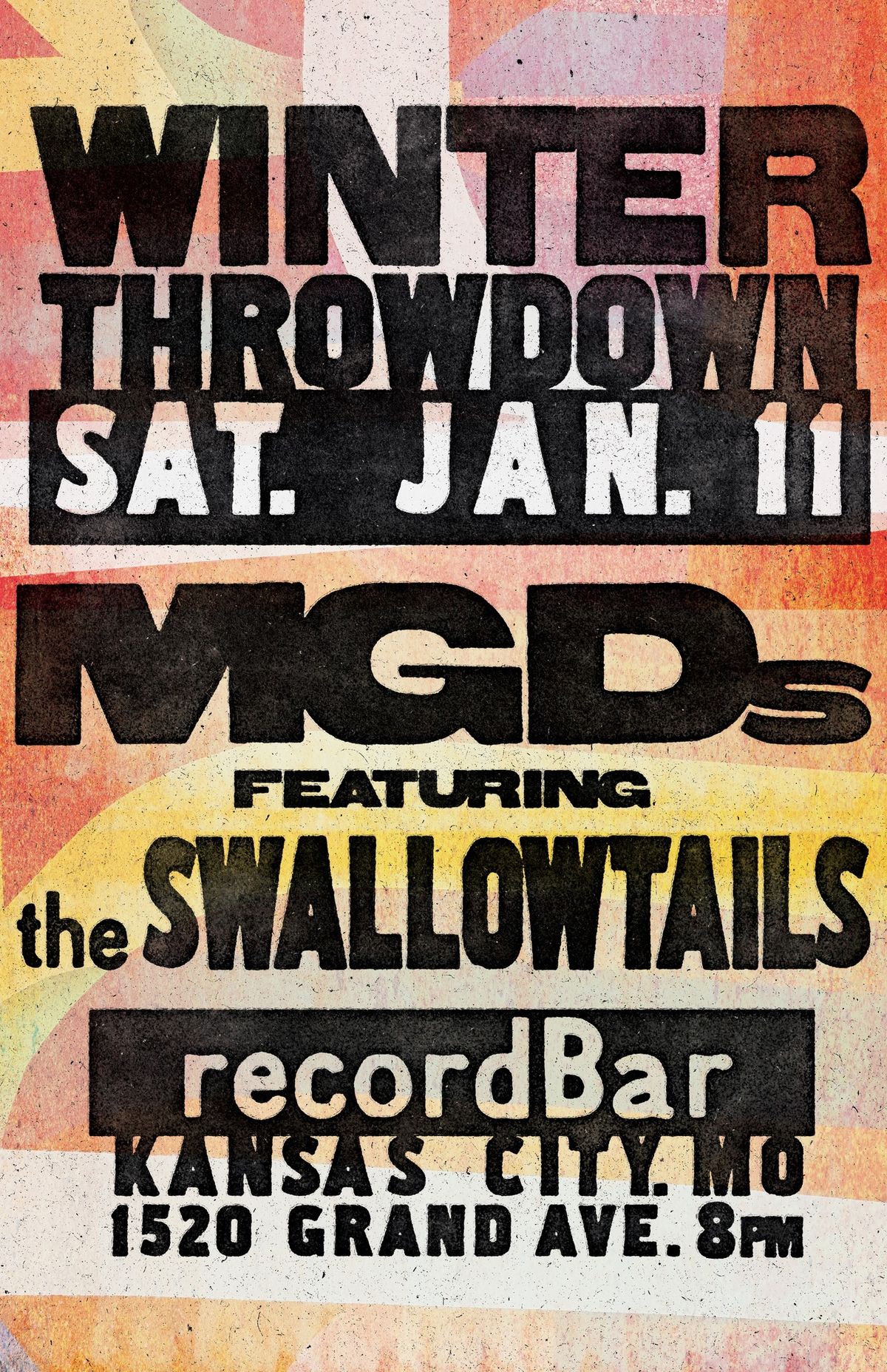 The MGDs Winter ThrowDown featuring The Swallowtails