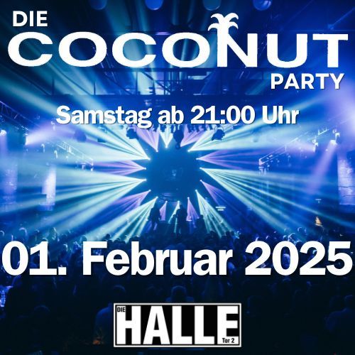 COCONUT Party - 01. Februar 2025