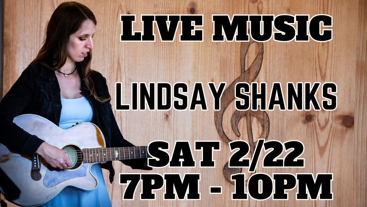 LIVE MUSIC: Lindsay Shanks