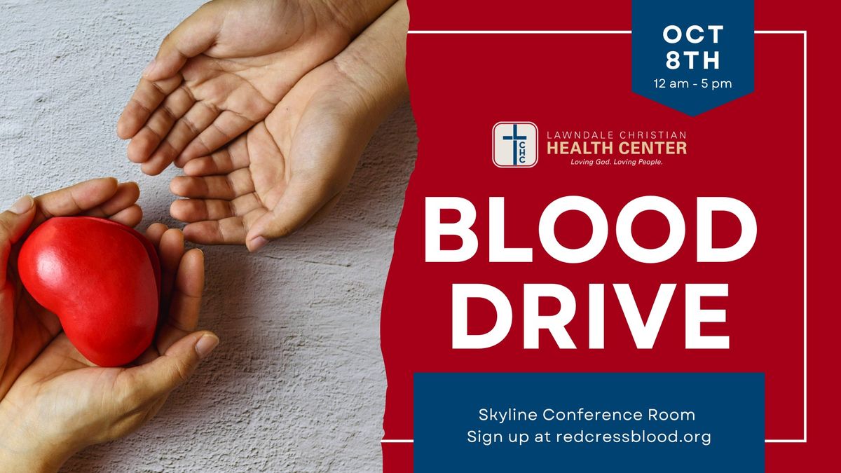 October 8th Blood Drive 