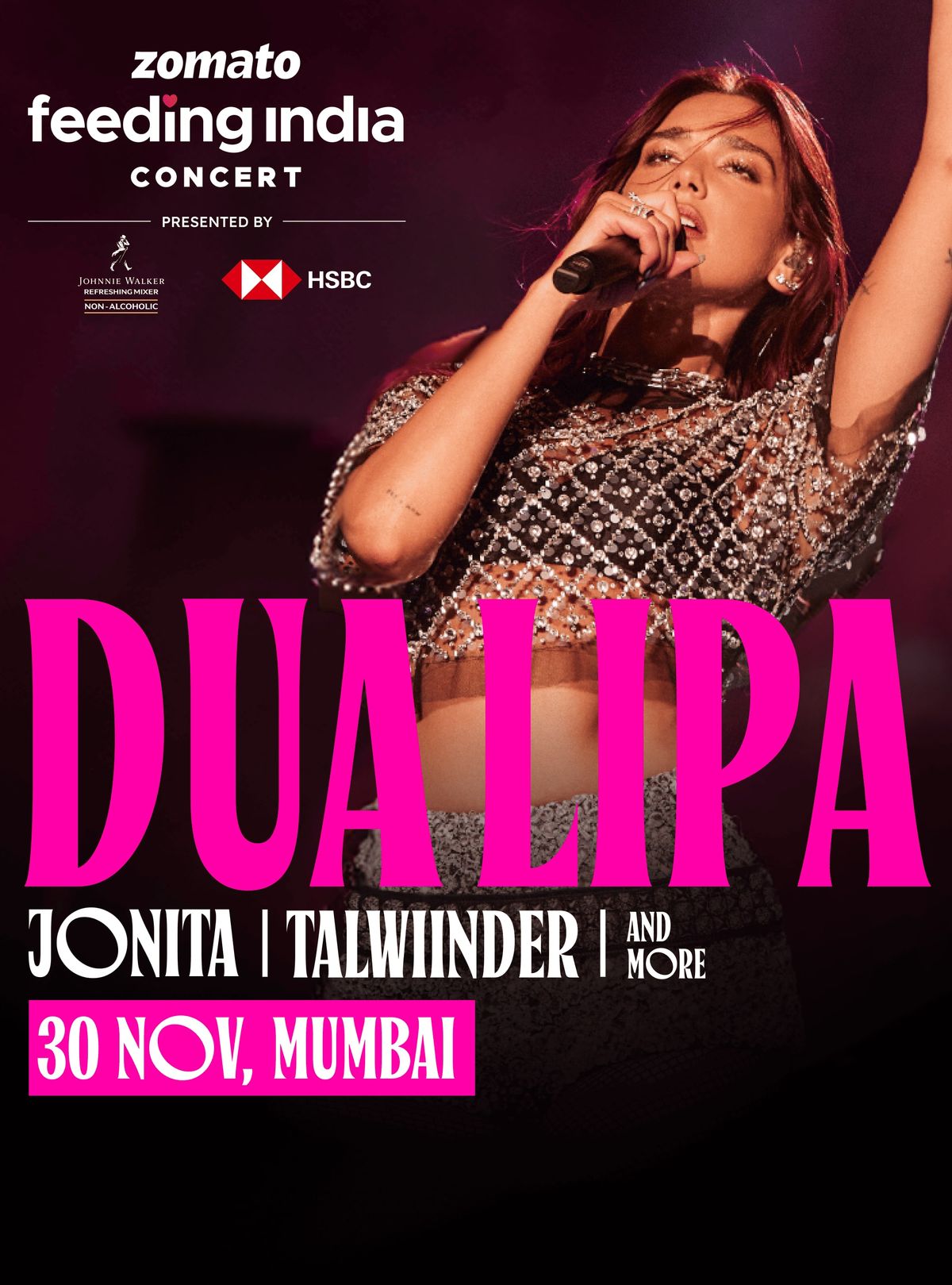 Feeding India Concert with Dua Lipa Music, Trending Mumbai