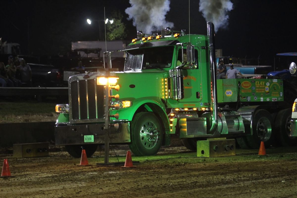 KOI Drag Racing at The Madison County Ohio Fair on Monday July 7, 1000.00 added for Semi & Mod Diese