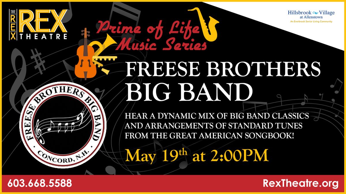 Prime of Life Series: The Freese Brothers Big Band