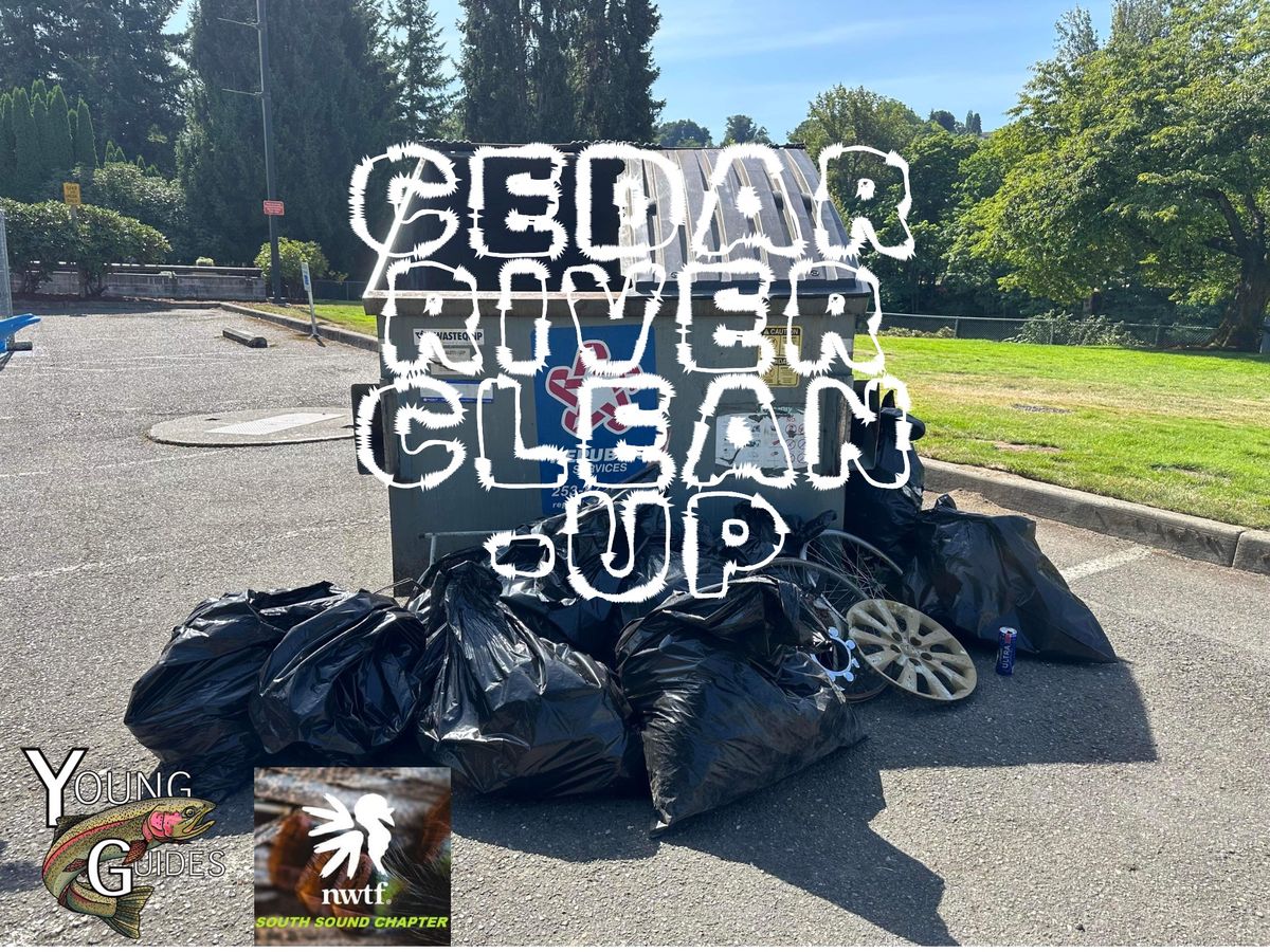 2024 Cedar River clean up! 6th Annual 