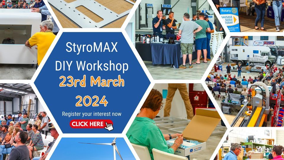 Styromax Racing StyroMAX DIY Workshop March 2024 Tickets, Styromax Fibreglass Composite ...