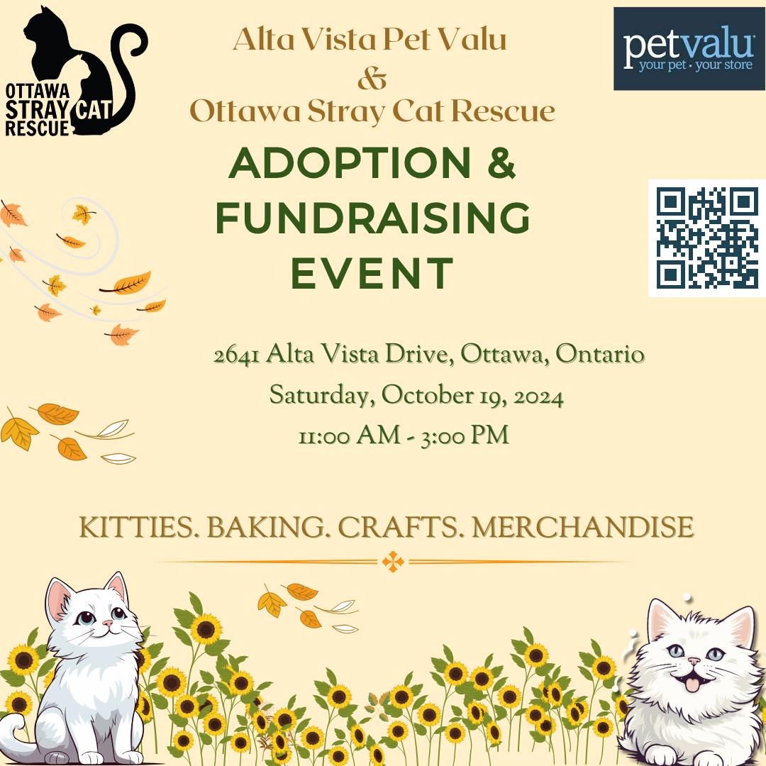 Adoption & Fundraising Event - Pet Valu Alta Vista