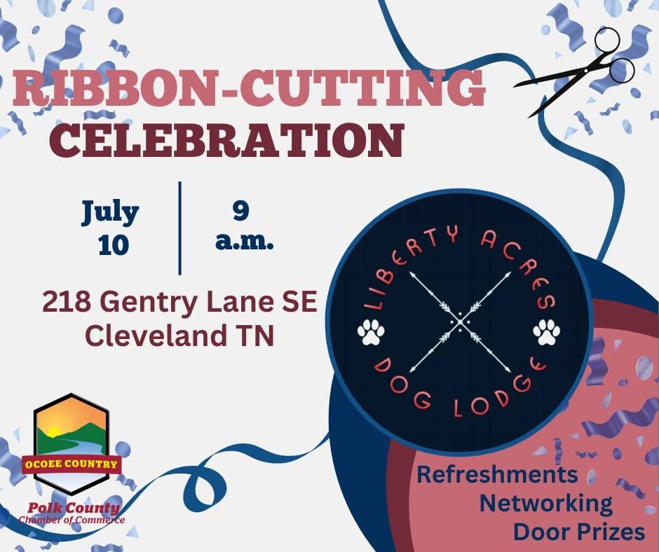 Liberty Acres Dog Lodge Ribbon-Cutting Celebration