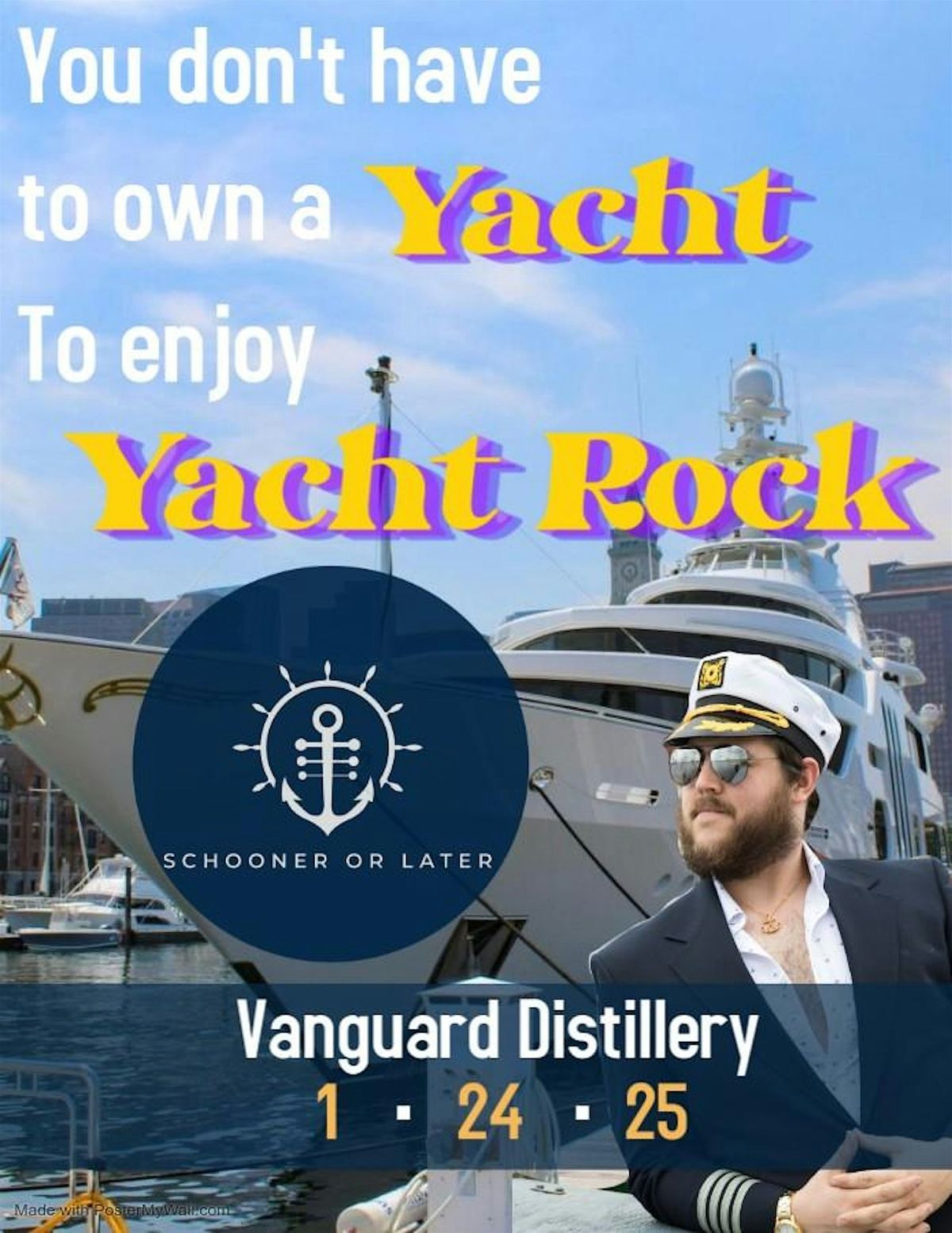 Yacht Rock: Land Locked Edition with Schooner or Later