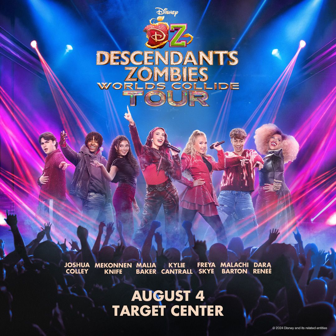 Disney Descendants Zombies at Target Center