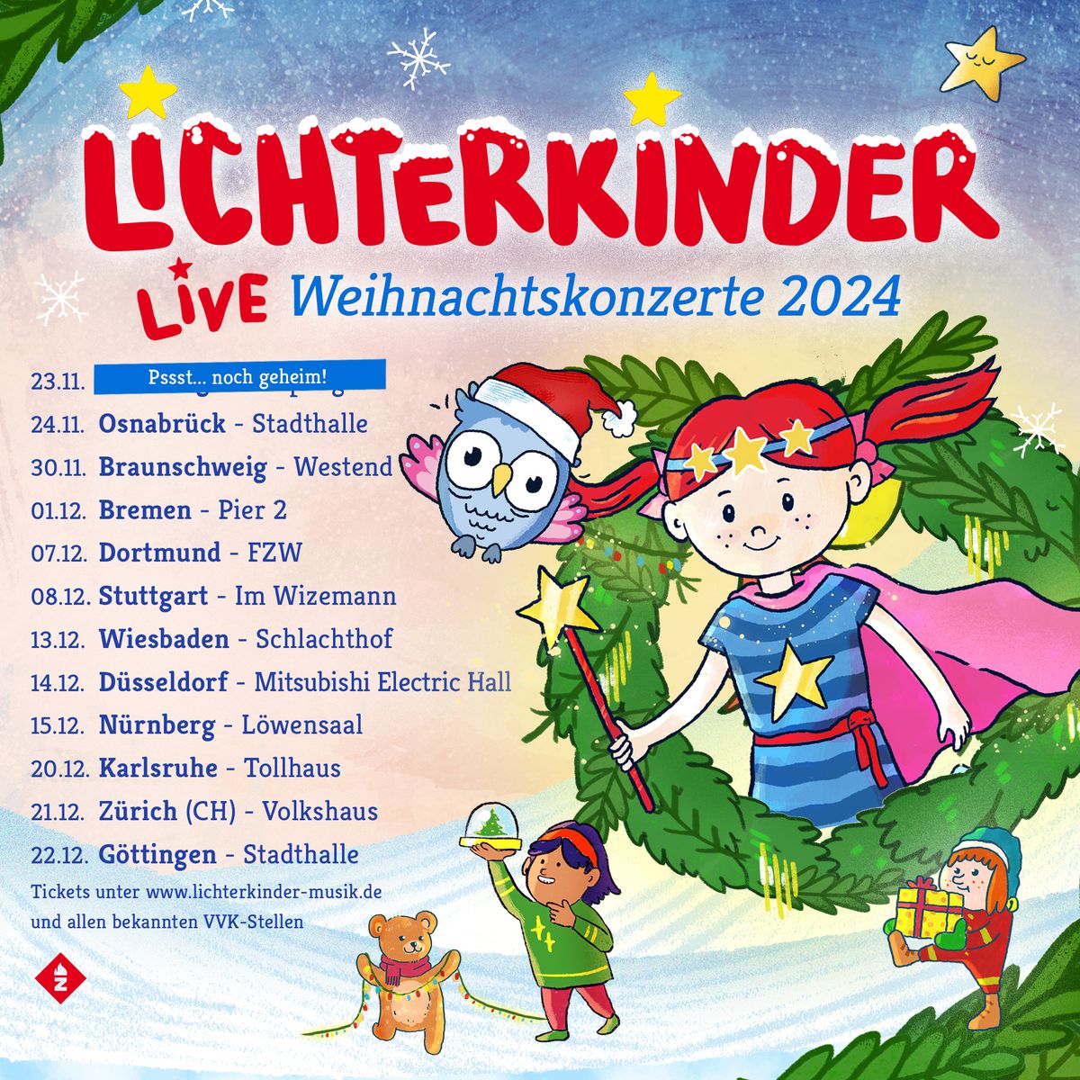 Lichterkinder \/\/ LIVE \u2013 Weihnachtskonzerte 2024 \/\/ D\u00fcsseldorf