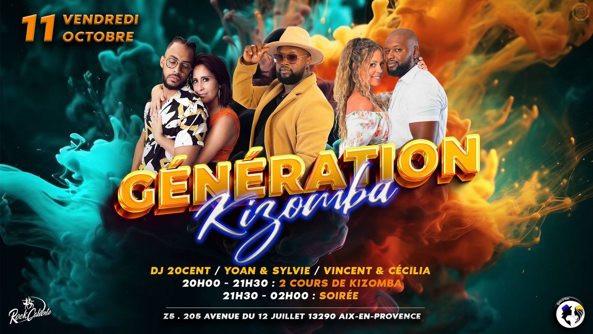 Soir\u00e9e G\u00e9n\u00e9ration Kizomba au Z5