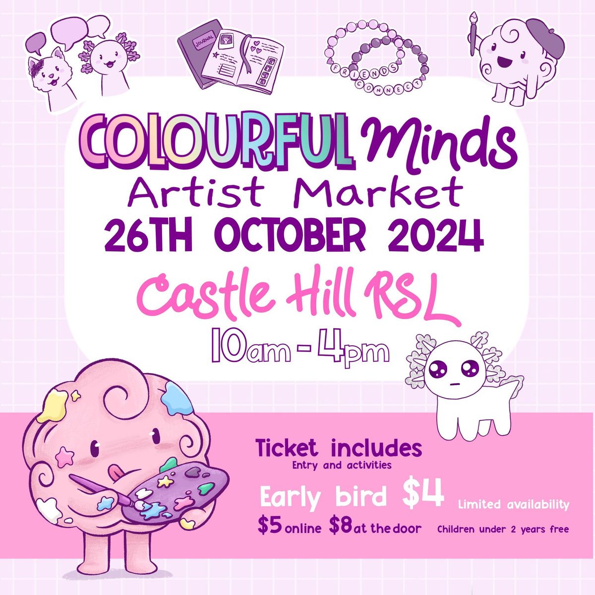 Colourful Minds Artist Market