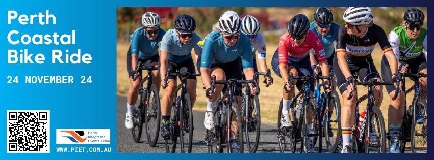 Perth Coastal Bike Ride - 24th Nov 2024