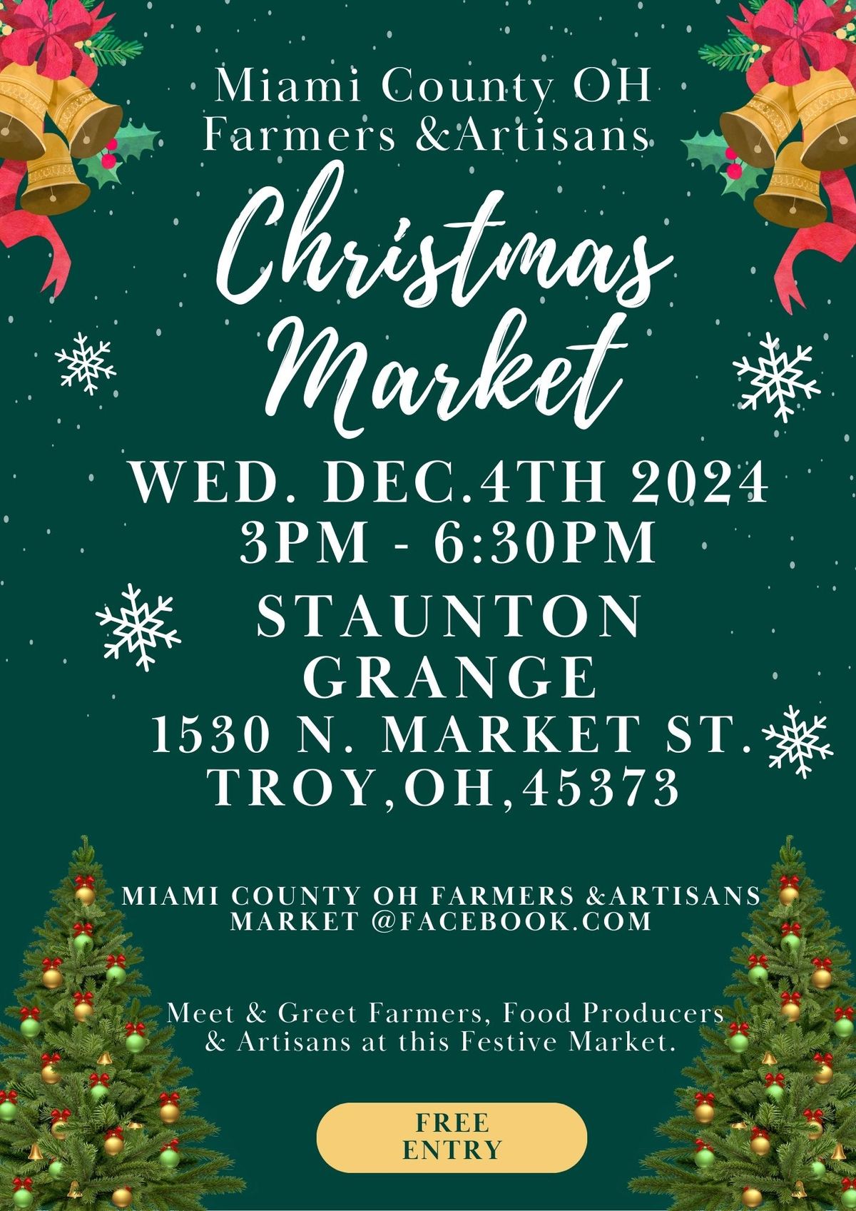 Local Christmas Farmers & Artisan Market