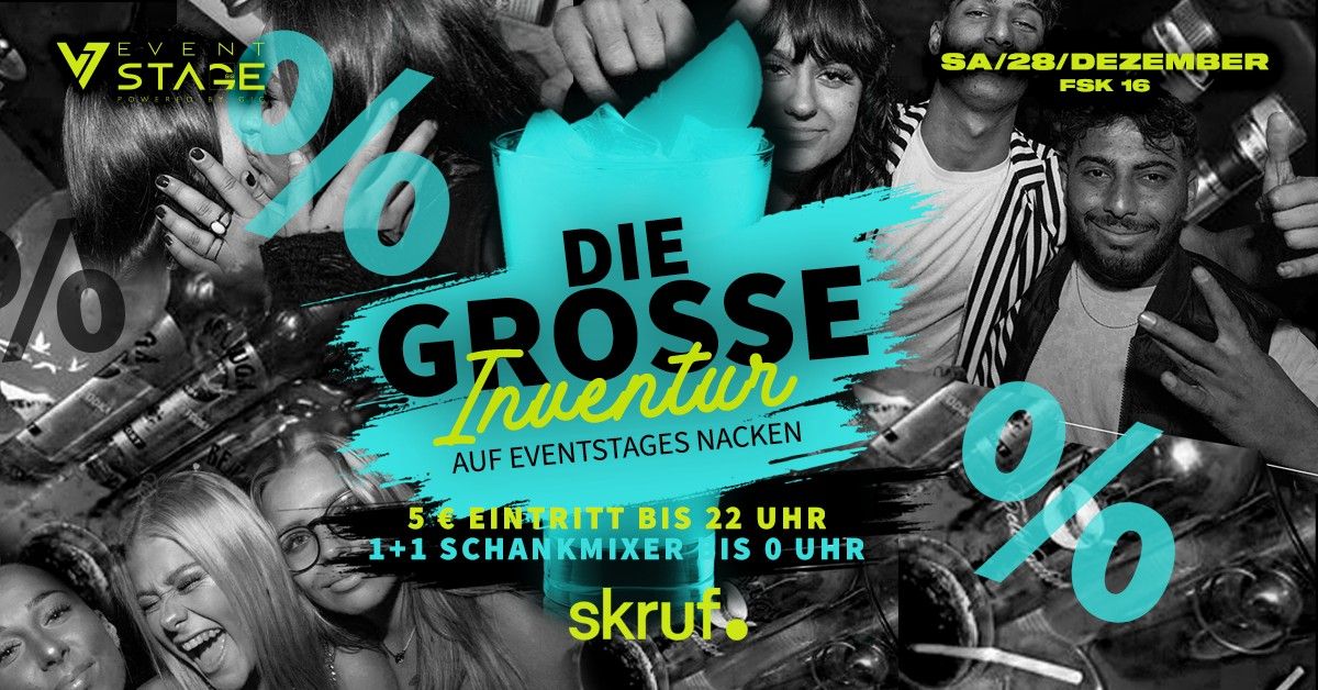 Die GROSSE Inventur - auf EVENTSTAGES Nacken