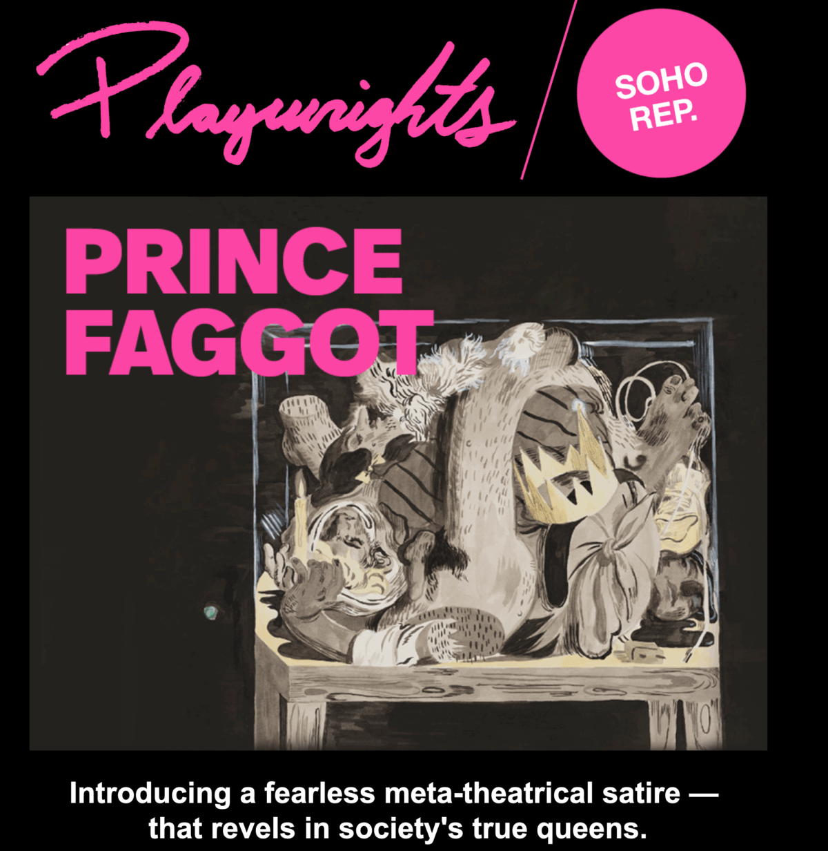 Prince Faggot at Studio Seaview