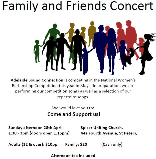 Adelaide Sound Connection Family and Friends 2024 Concert