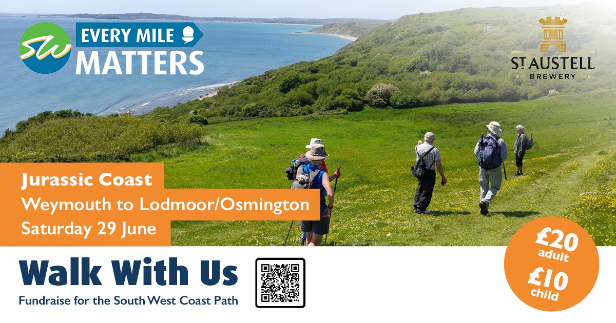 SWCPA - Every Mile Matters - Jurassic Coast Magnificent 7 Fundraising Walk