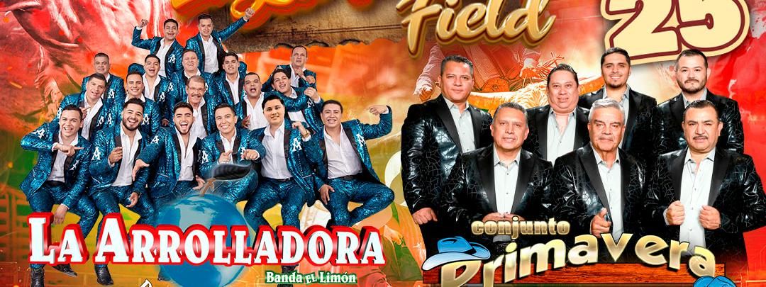 CONJUNTO PRIMAVERA, LA ARROLLADORA, MI BANDA EL MEXICANO Y M\u00c1S EN PHILADELPHIA!