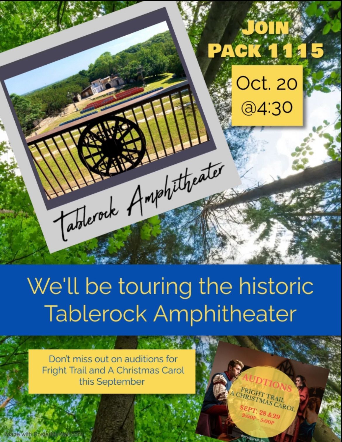 Tour Tablerock Amphitheater