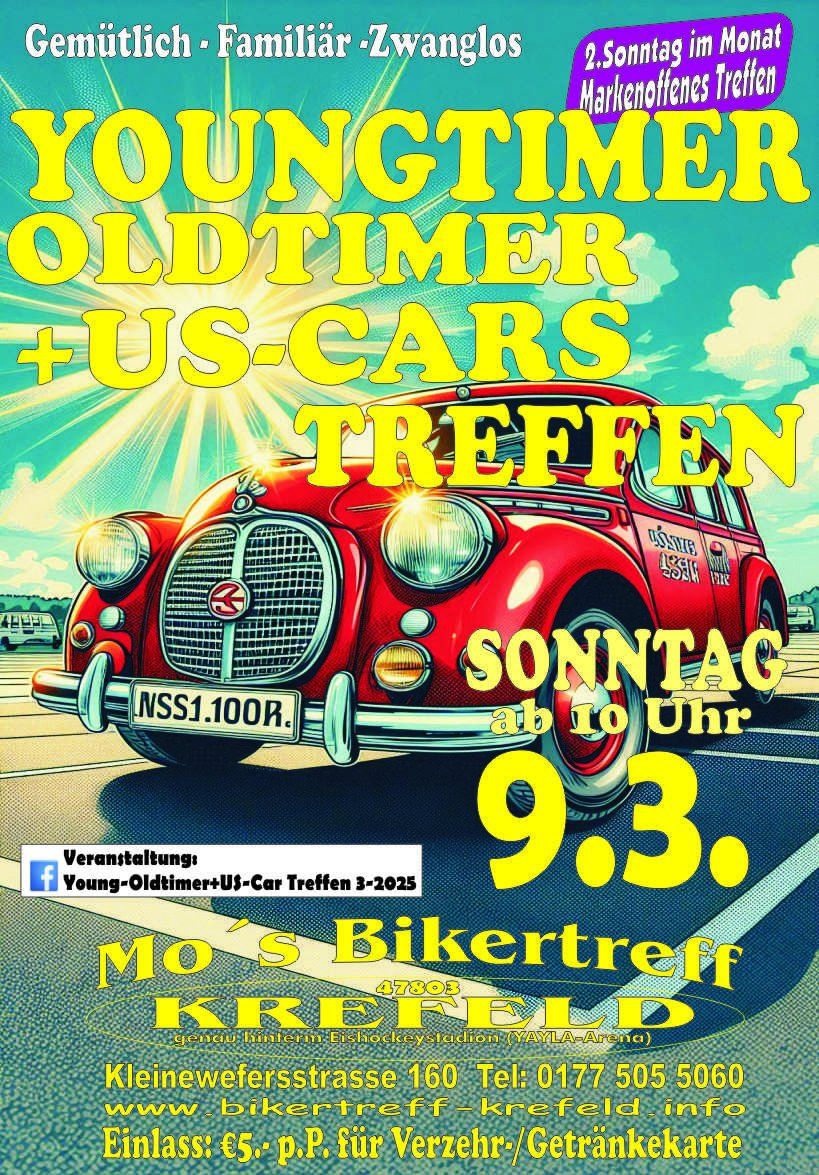 Young-Oldtimer + US-Car Treffen 3-2025