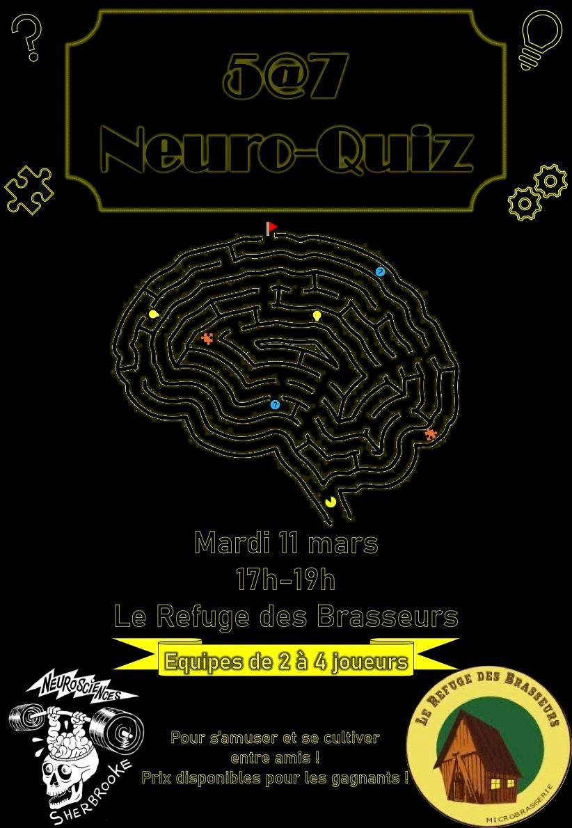 5@7 Neuro-Quiz (Semaine du cerveau)