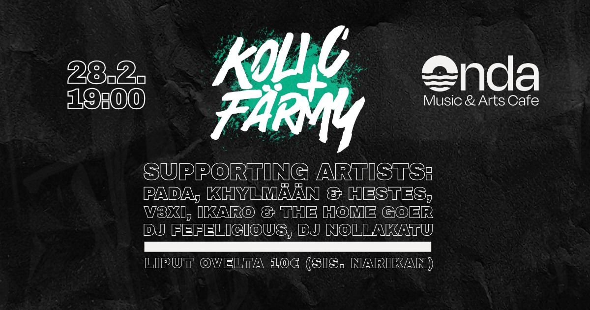 Koli C & F\u00e4rmy + support 