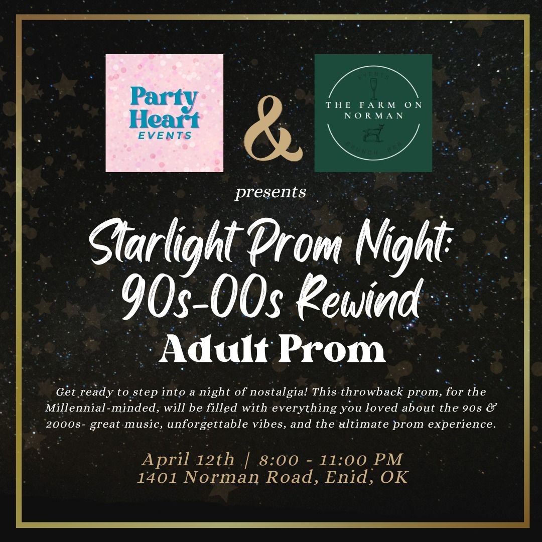 Adult Prom Night: 90s-00s Rewind!