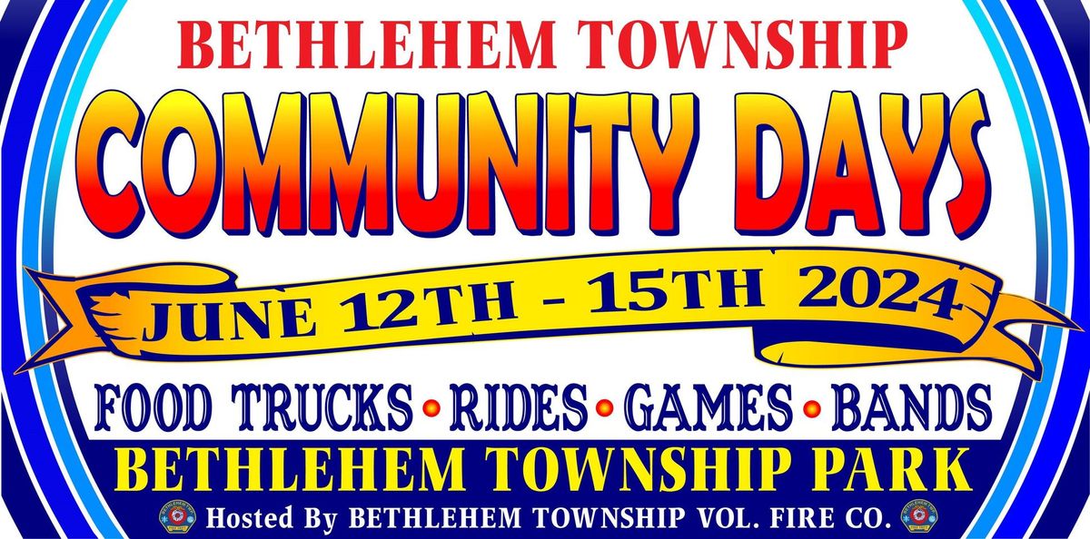 Bethlehem Township Community Days 2024