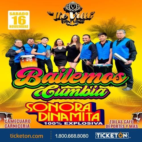 BAILEMOS CUMBIA SONORA DINAMITA 100% EXPLOSIVA