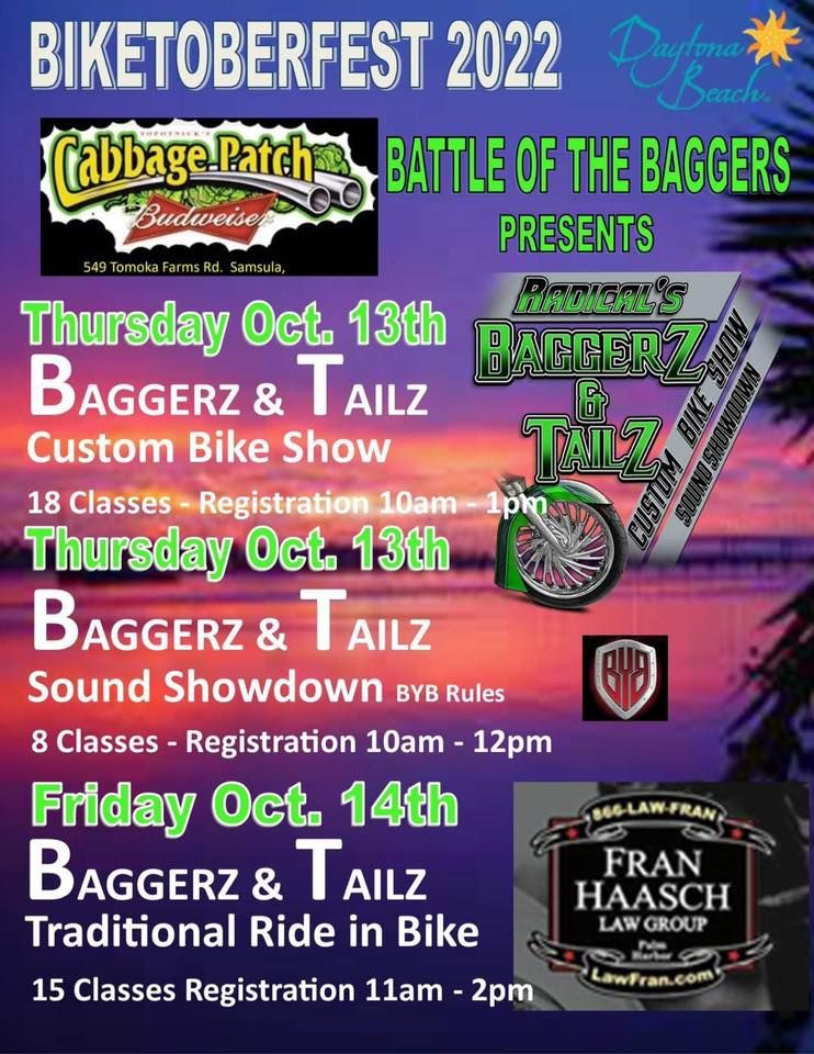 Baggerz & Tailz Custom Bike Show