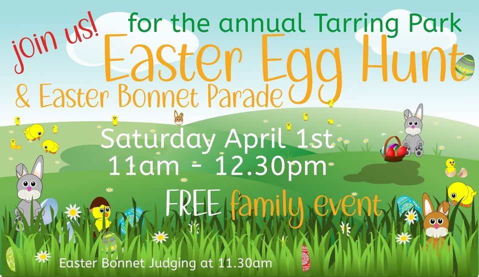 Tarring Park Easter Egg Hunt & Easter Bonnet Parade, Tarring Park ...