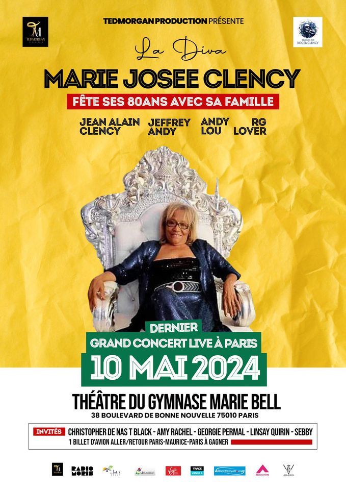 Concert Marie Josee Clency , Theatre du gymnase