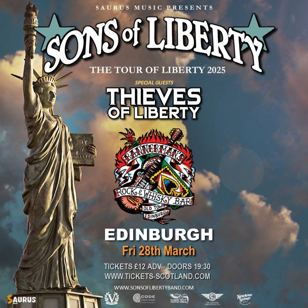 Sons of Liberty plus Thieves of Liberty at Bannerman's