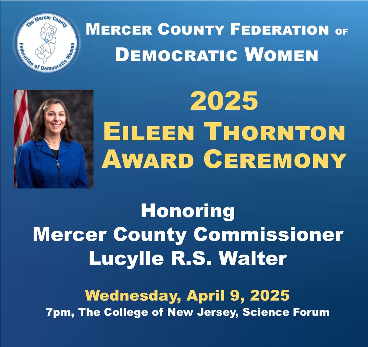 Save the Date: Annual Eileen Thornton Award Celebration